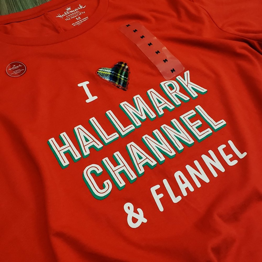 I <3 Hallmark Channel & Flannel Tshirt
